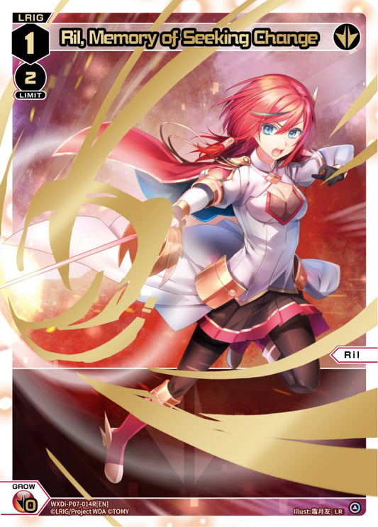 WXDi-P07-014R Ril, Memory of Seeking Change