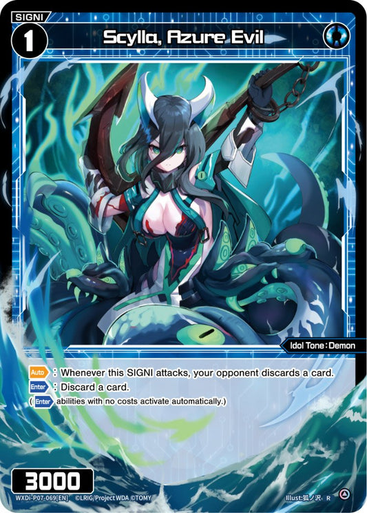 WXDi-P07-69 Scylla, Azure Evil