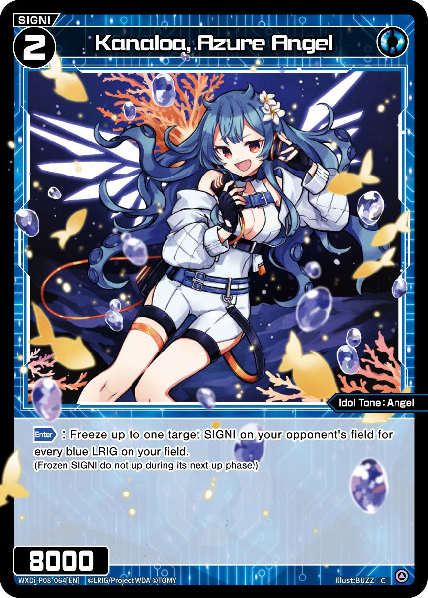 WXDi-P08-064[EN] Kanaloa, Azure Angel