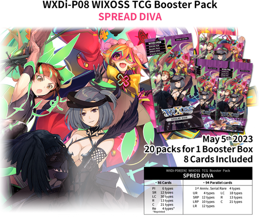 WXDi-P08 SPREAD DIVA Booster Box