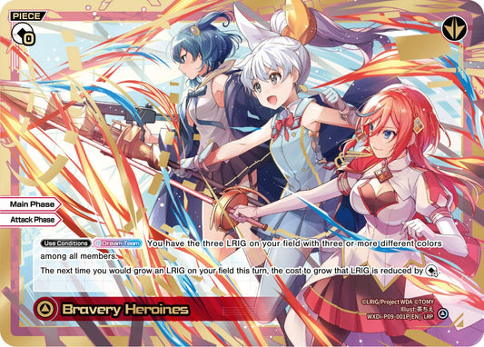 WXDi-P09-001P Bravery Heroines