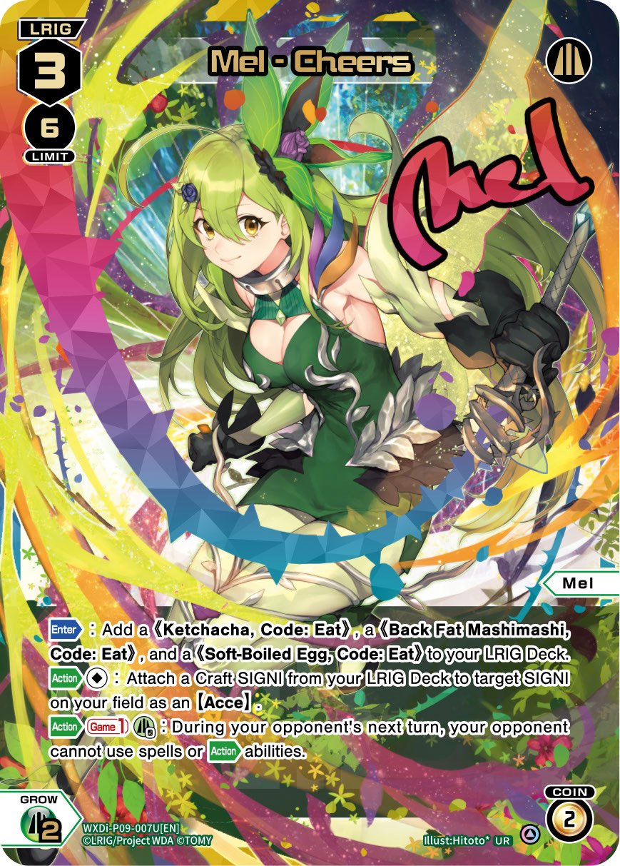 WXDi-P09-007U Mel - Cheers