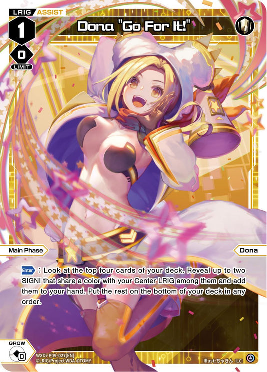 WXDi-P09-027 Dona "Go For It!"