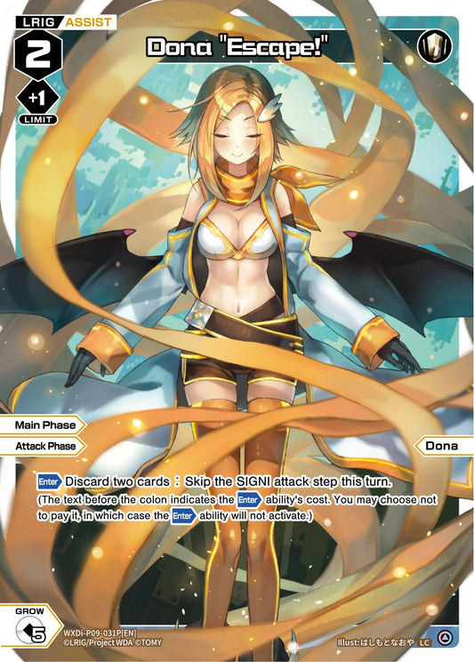 WXDi-P09-031P Dona "Escape!"