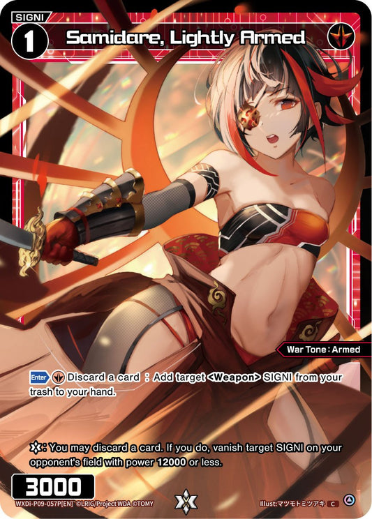 WXDi-P09-057P Samidare, Lightly Armed