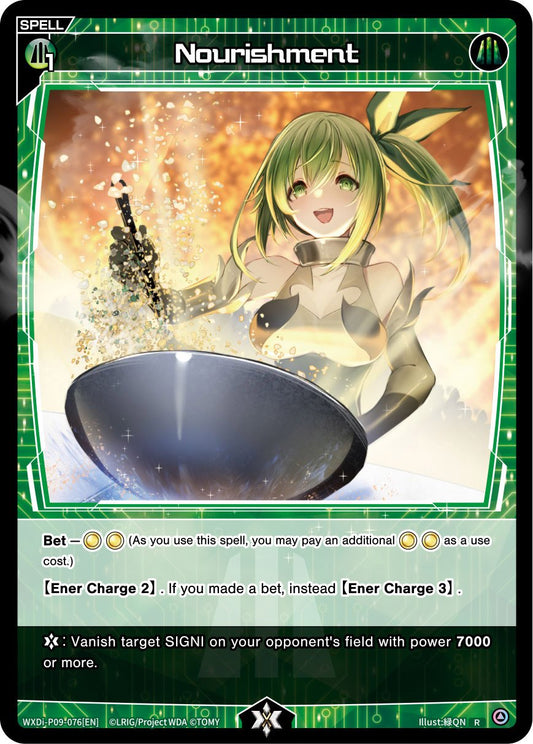 WXDi-P09-076 Nourishment