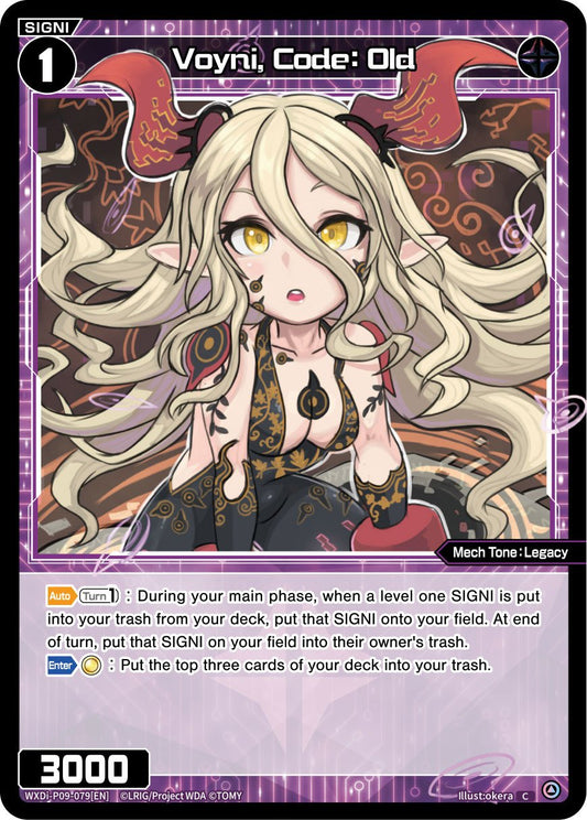 WXDi-P09-079 Voyni, Code: Old