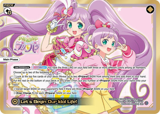 WXDi-P10-004P Let's Begin Our Idol Life!