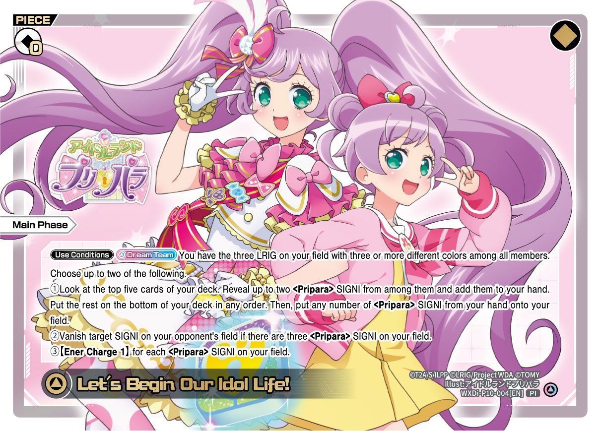 WXDi-P10-004 Let's Begin Our Idol Life!