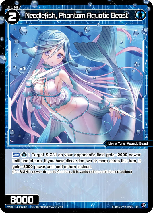 WXDi-P11-067[EN] Needlefish, Phantom Aquatic Beast