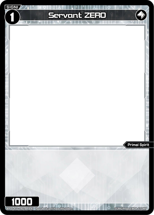 WXDi-P11-TK07BP[EN] Servant ZERO