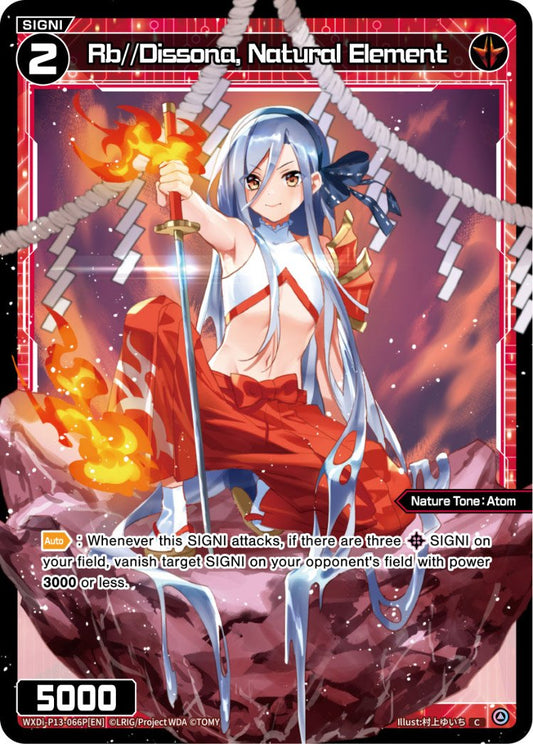 WXDi-P13-066P Rb//Dissona, Natural Element