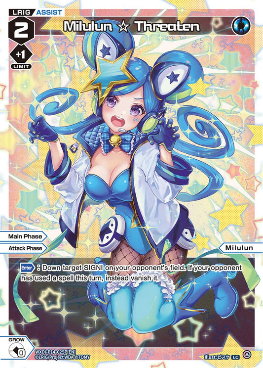 WXDi-P14-025P Milulun ? Threaten