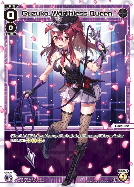 WXDi-P14-034 Guzuko, Worthless Queen