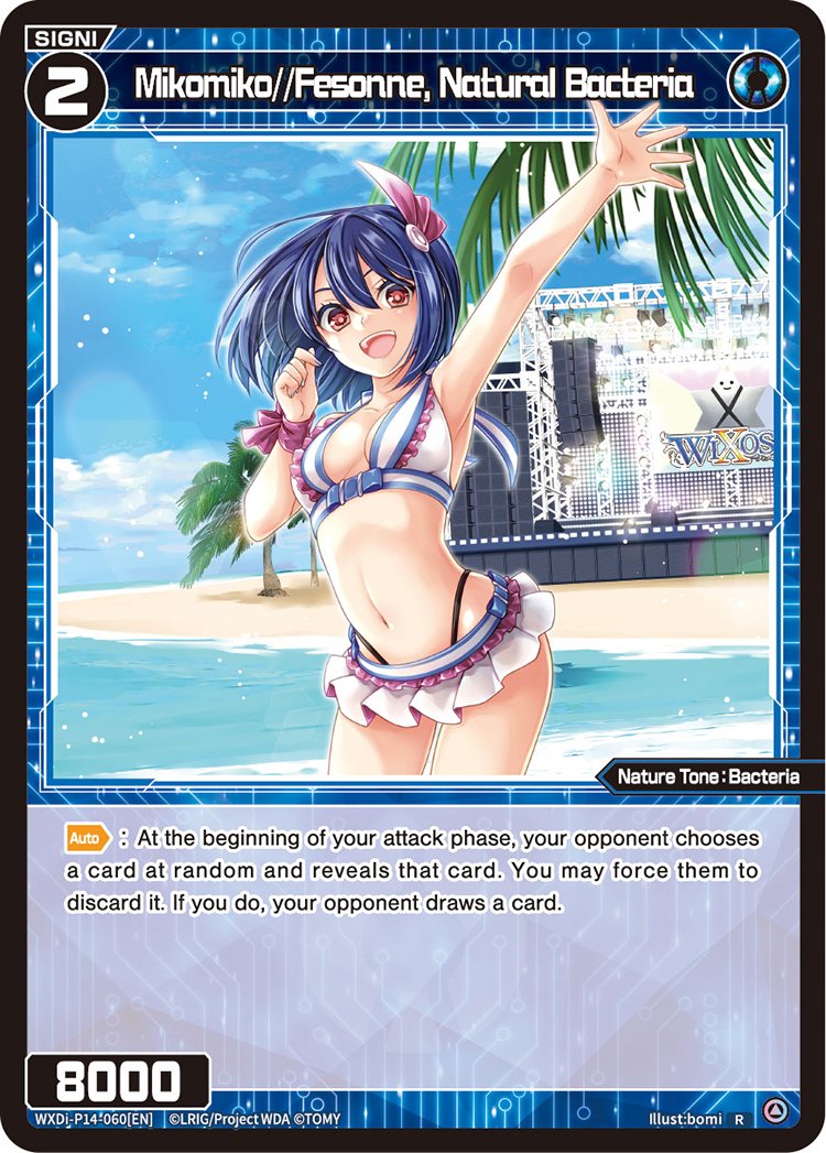 WXDi-P14-060 Mikomiko//Fesonne, Natural Bacteria