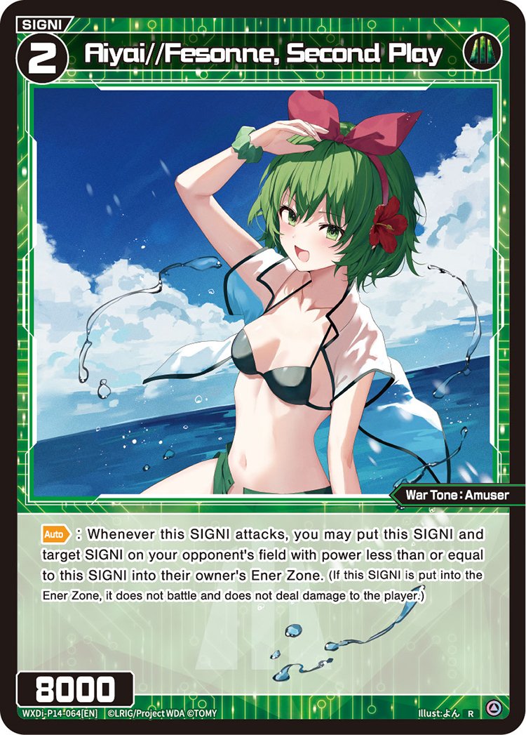 WXDi-P14-064 Aiyai//Fesonne, Second Play