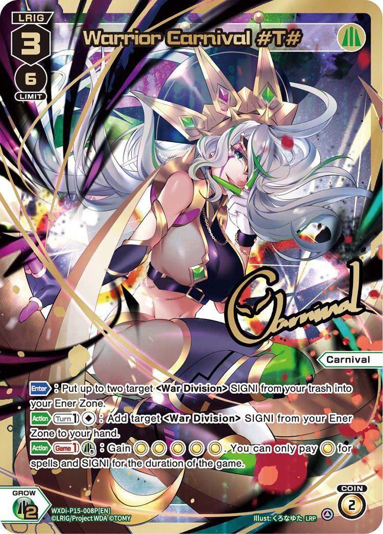 WXDi-P15-008P[EN] Warrior Carnival #T#