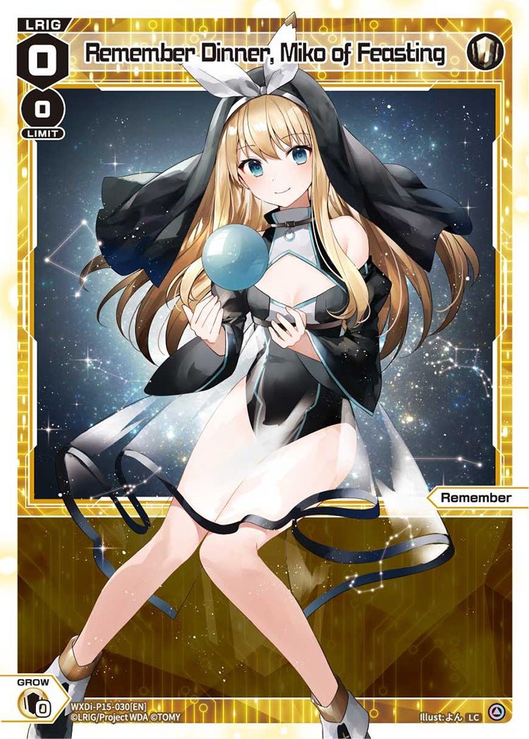 WXDi-P15-030[EN] Remember Dinner, Miko of Feasting