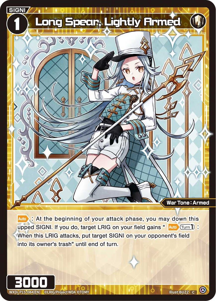 WXDi-P15-084[EN] Long Spear, Lightly Armed