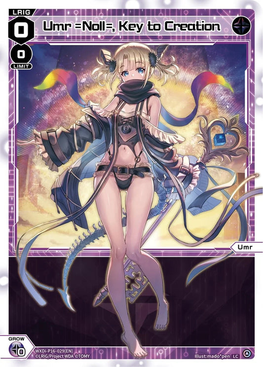 WXDi-P16-029[EN] Umr =Noll=, Key to Creation