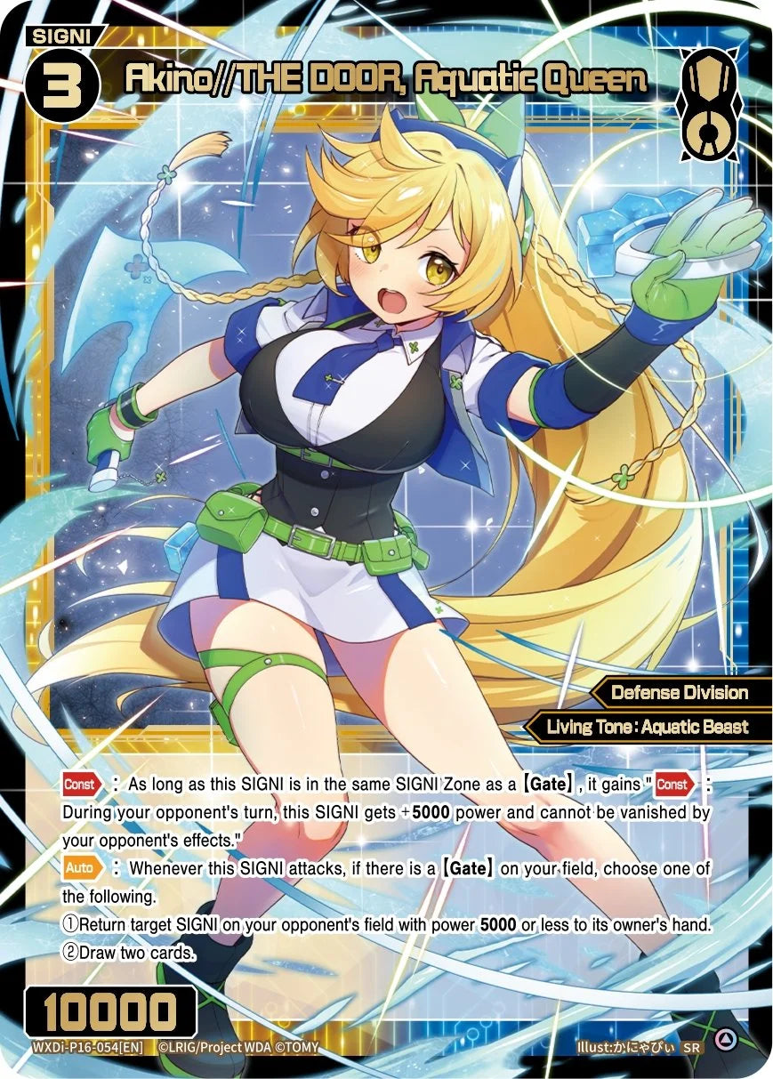 WXDi-P16-054[EN] Akino//THE DOOR, Aquatic Queen