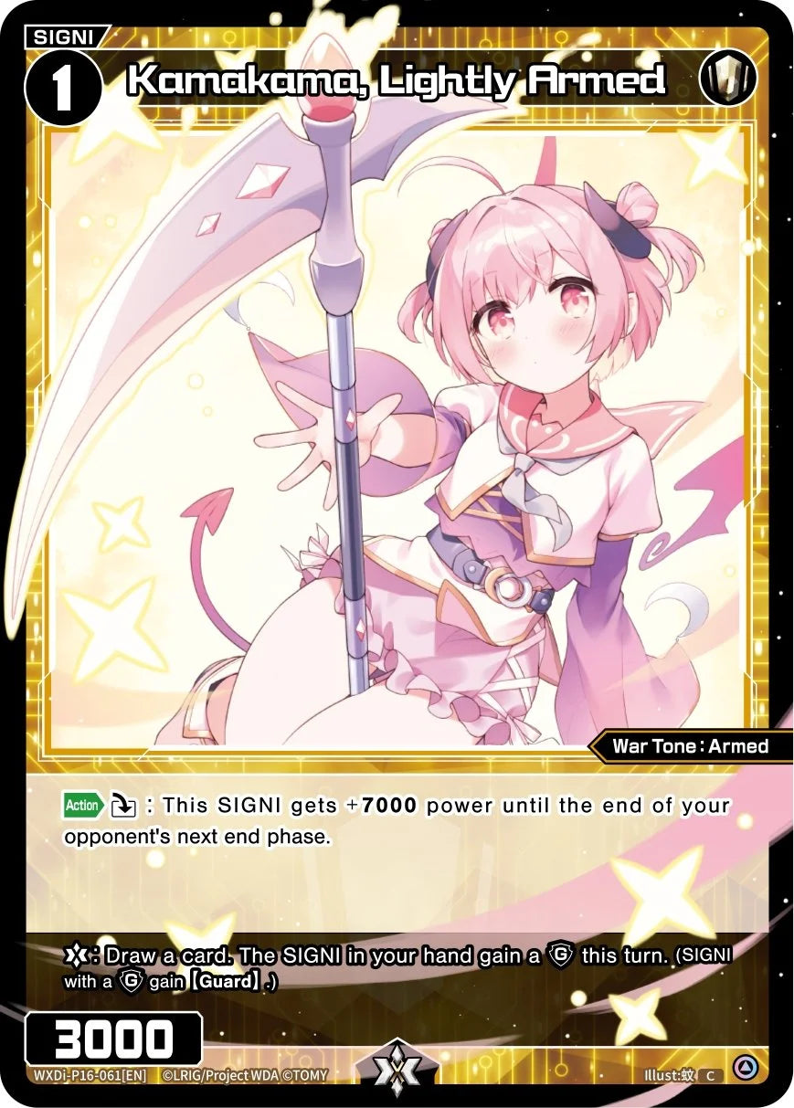 WXDi-P16-061[EN] Kamakama, Lightly Armed