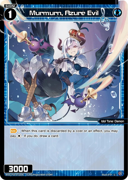 WXDi-P16-072[EN] Murmurn, Azure Evil