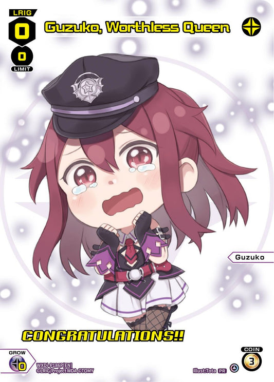 WXDi-P186P Guzuko,  Worthless Queen