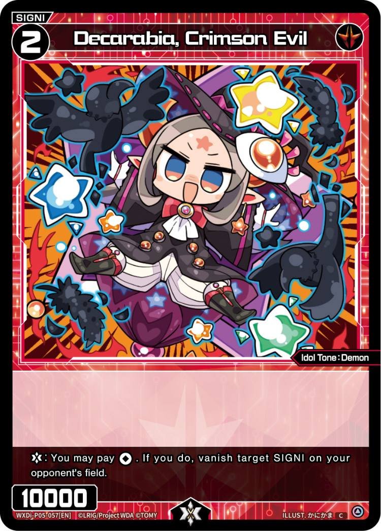 WXDi-P05-057 Decarabia, Crimson Evil