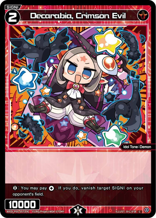 WXDi-P05-057 Decarabia, Crimson Evil