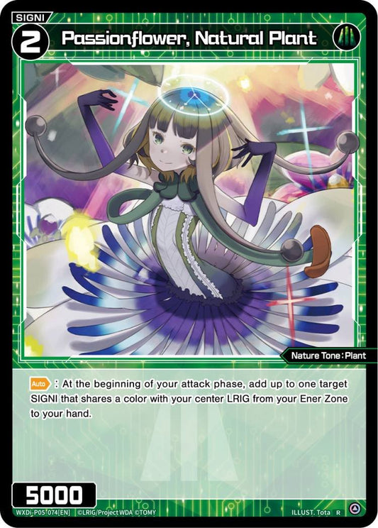 WXDi-P05-074 Passionflower, Natural Plant