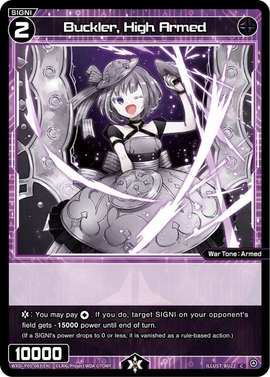 WXDi-P05-083 Buckler, High Armed